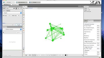How to use Gephi to create network graphs (1): Import data, create a project, and edit data