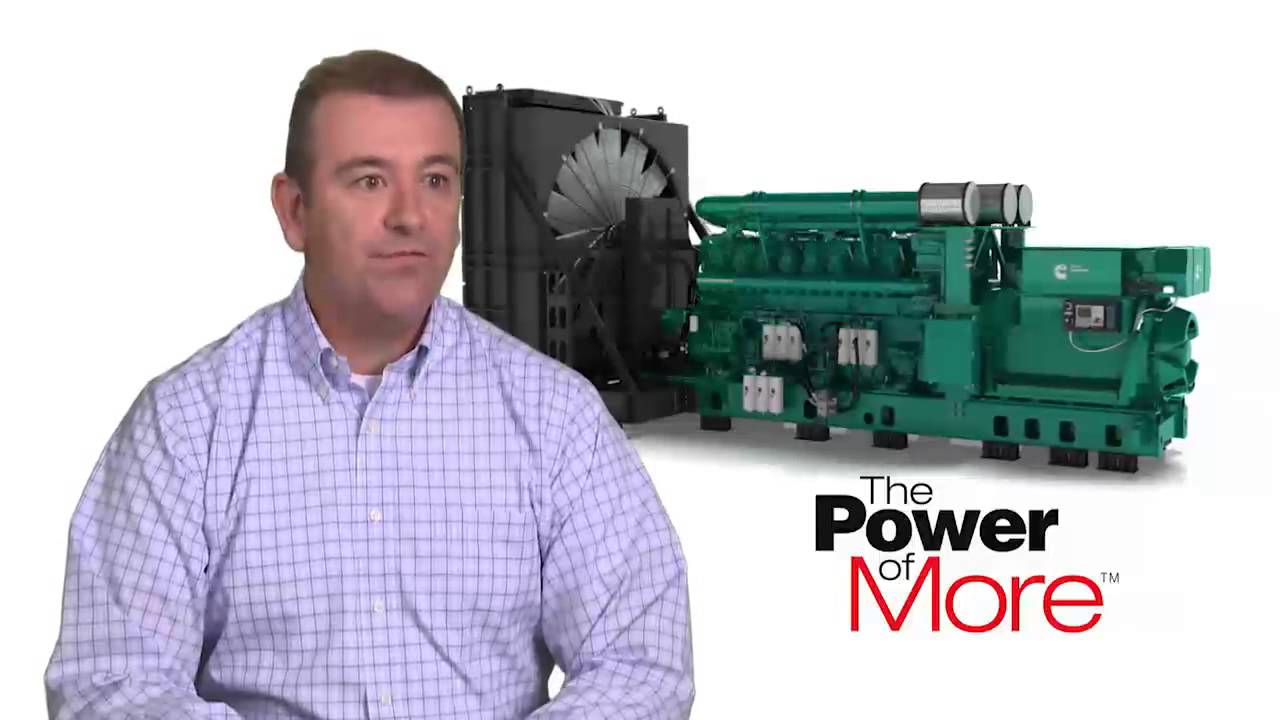 Cummins Power Generation QSK95 Turbah Case Study YouTube