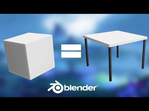 СТОЛ Blender 2.9 Подробный Урок Для Начинающих | Уроки на Русском