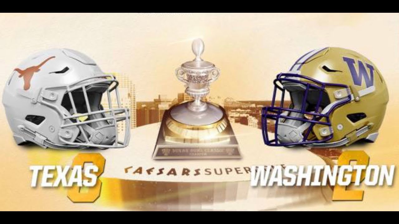 2 Washington vs 3 Texas Sugar Bowl Prediction YouTube