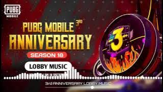 3rd ANNIVERSARY LOBBY THEME MUSIC | PUBG MOBILE SEASON 18 LOBBY MUSIC | 3rd ANNIVERSARY THEME MUSIC