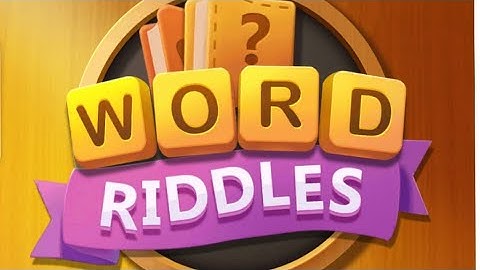 Word Riddles Levels 51 to 55