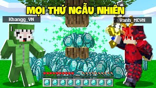 Minecraft Bedwars, Ngẫu Nhiên Đào Ra Đồ Siêu Vip Troll Noob Team