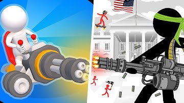 Rooftop Defense vs  Stickman Army Tower Zombie Defense  - Android Walkthrough Gameplay (Part 1)