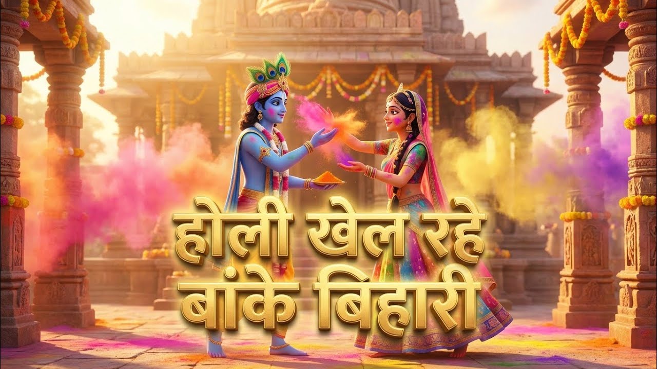 Holi Bhajan ~ Holi Khel Rhe Banke Bihari | होली खेल रहे हो बांके बिहारी | Radha Krishna Holi Bhajan 
