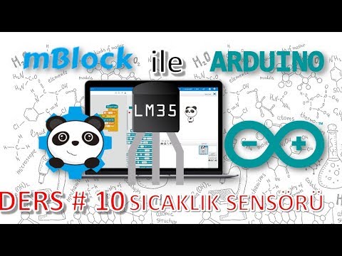 mBlock ile Arduino - Ders 10  - # LM35 SICAKLIK SENSÖRÜ