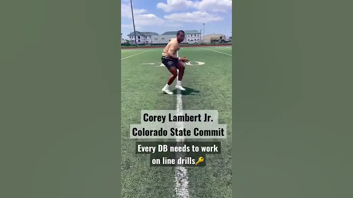 Line Drill Work w/ Colorado State Commit Corey Lam...