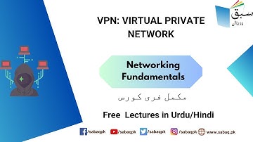 VPN: Virtual Private Network, Computer Science Lecture | Sabaq.pk