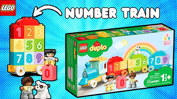 LEGO DUPLO Ep 1: Number Train - Learn To Count 10954 (unboxing & building)