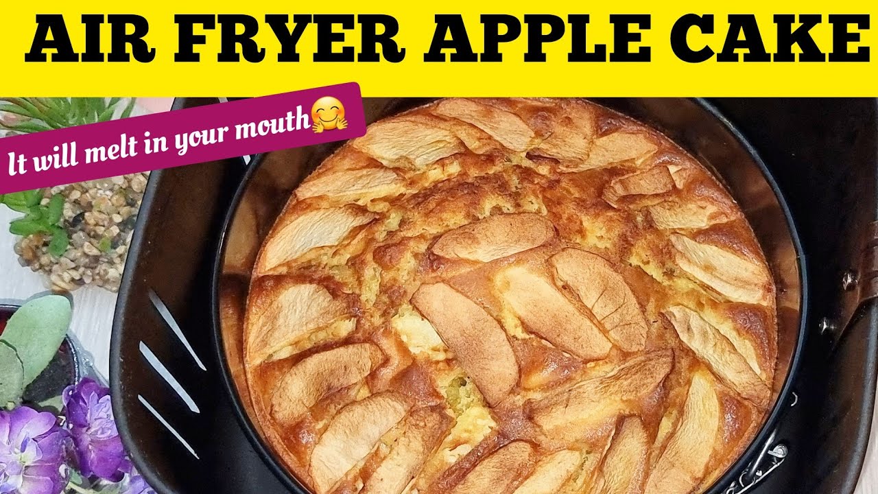 Deze Heerlijke Appelcake Uit De Airfryer Is Supermakkelijk Om Te Maken! -  Airfryertotaal.Nl