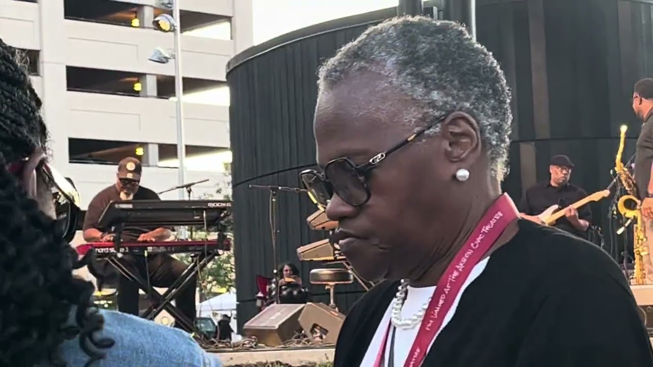 Njoyd an evening at the 10th Annual Rubber City Jazz & Blues Festival in Downtown Akron OHIO. 