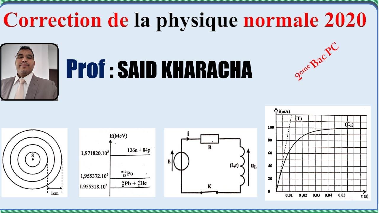 Correction de la physique normale 2020