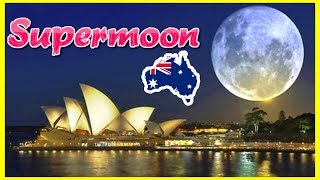 The Super Snow Moon - Supermoon 2019  Australia