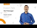 Expert Talk : NLP Manager | SearchUnify