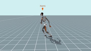 Xsens multi-level demo showing height tracking