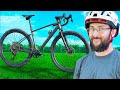 I tried an adventure gravel bike dropper suspension 50mm tires
