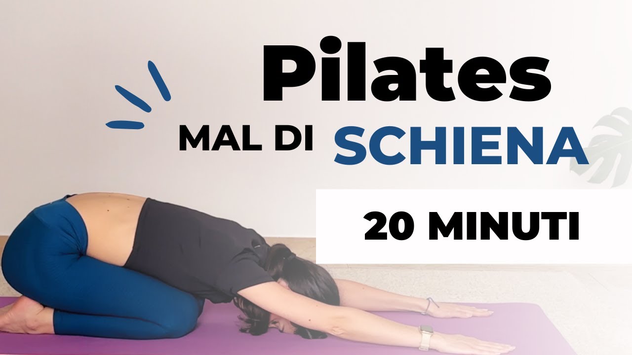 20Min PILATES PER IL MAL DI SCHIENA: trova sollievo dal dolore