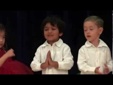 Christmas Carols by Pranav Kalyan and his friends at Christian Montessori school