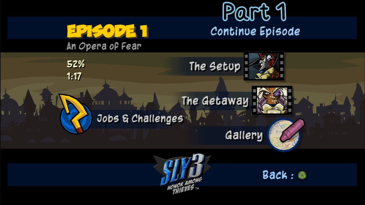 Sly Cooper An Opera of Fear [PS3 Full No Commentary]