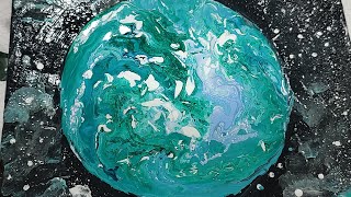 super easy acrylic pouring painting for beginners fluidart tutorial for beginners