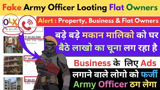 Fake army officer call targeting property owners l Fake army officer dupes flat rent owners #guyyid