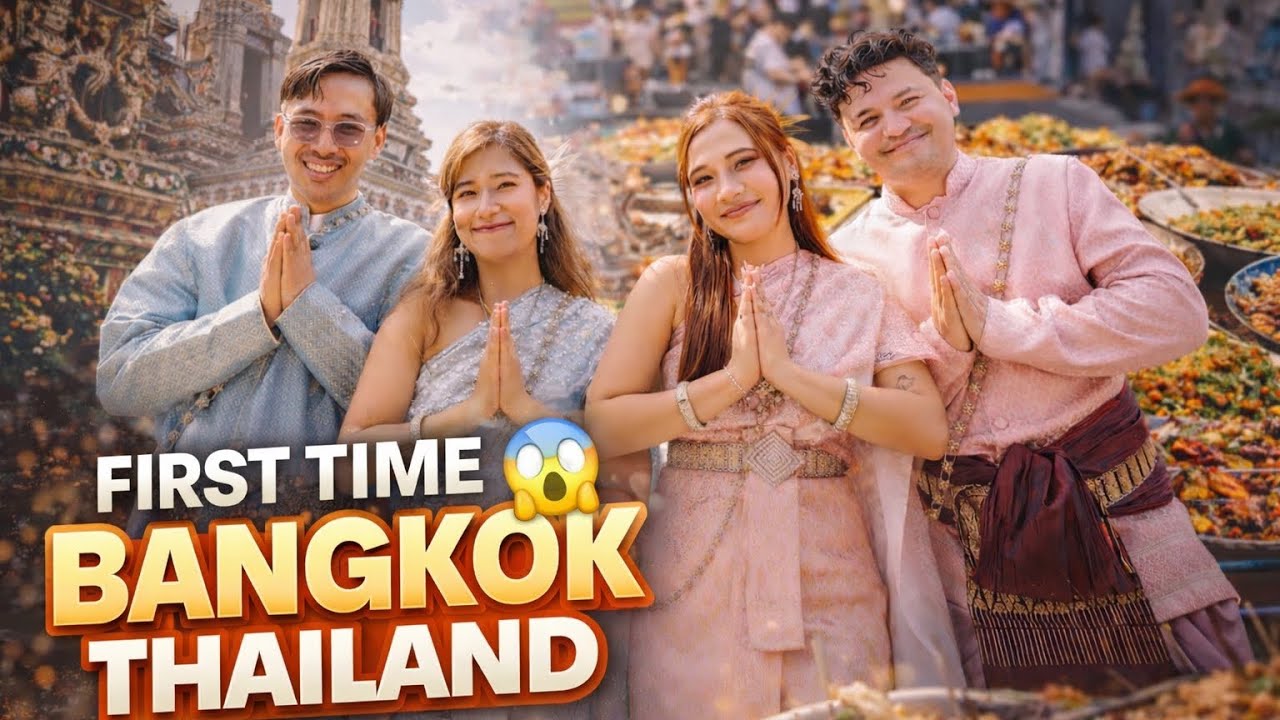 Our First International Trip to Thailand 🇹🇭| Bangkok Was NOT What We Expected…😳