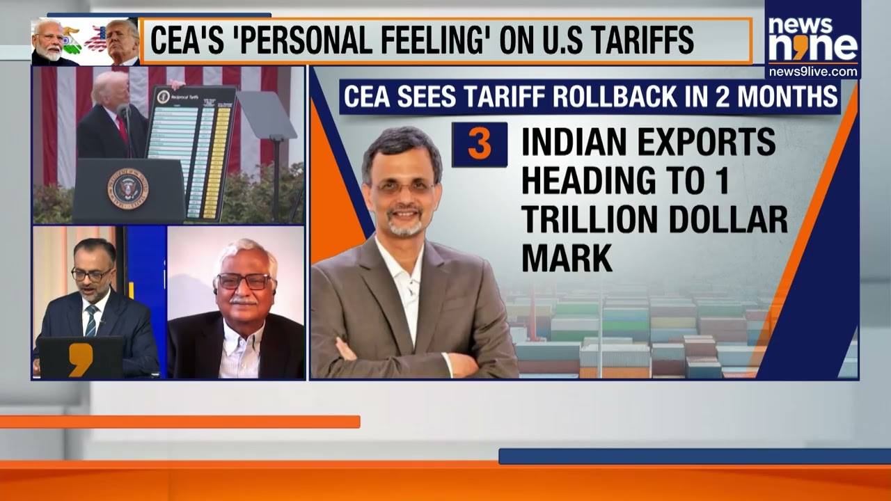 Chief Economic Advisor V. Anantha Nageswaran says stiff penal tariffs by Trump may be reversed