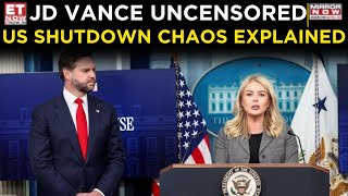 JD Vance Uncensored |Speaks on Shutdown, Memes & Hegseth Gaffe |US VP's Thunderous Speech At Presser