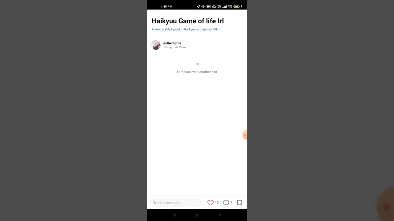 Haikyuu x Game of life irl (Not original)