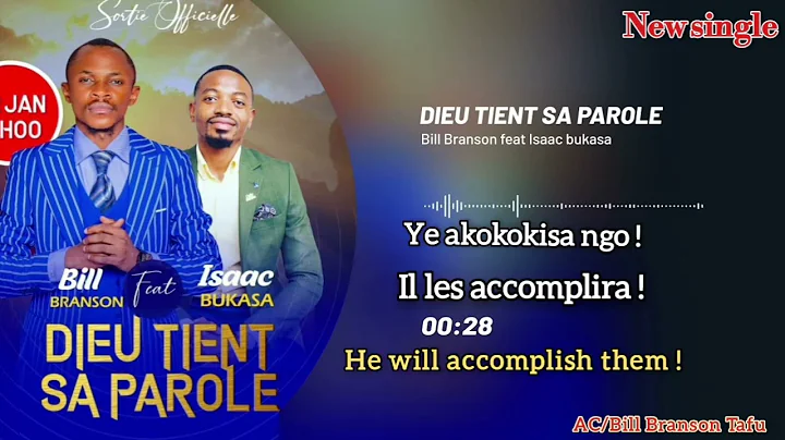 DIEU TIENT SA PAROLE | Bill Branson TAFU Feat Isaa...