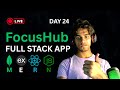 full-stack Productivity Super App Build Live | MongoDB | ExpressJS | ReactJS | NodeJS | MERN Project