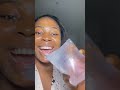 The water has ice