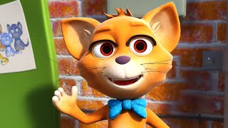 Mister Cat + Five Little Friends + Best Kids Songs by LooLoo Kids