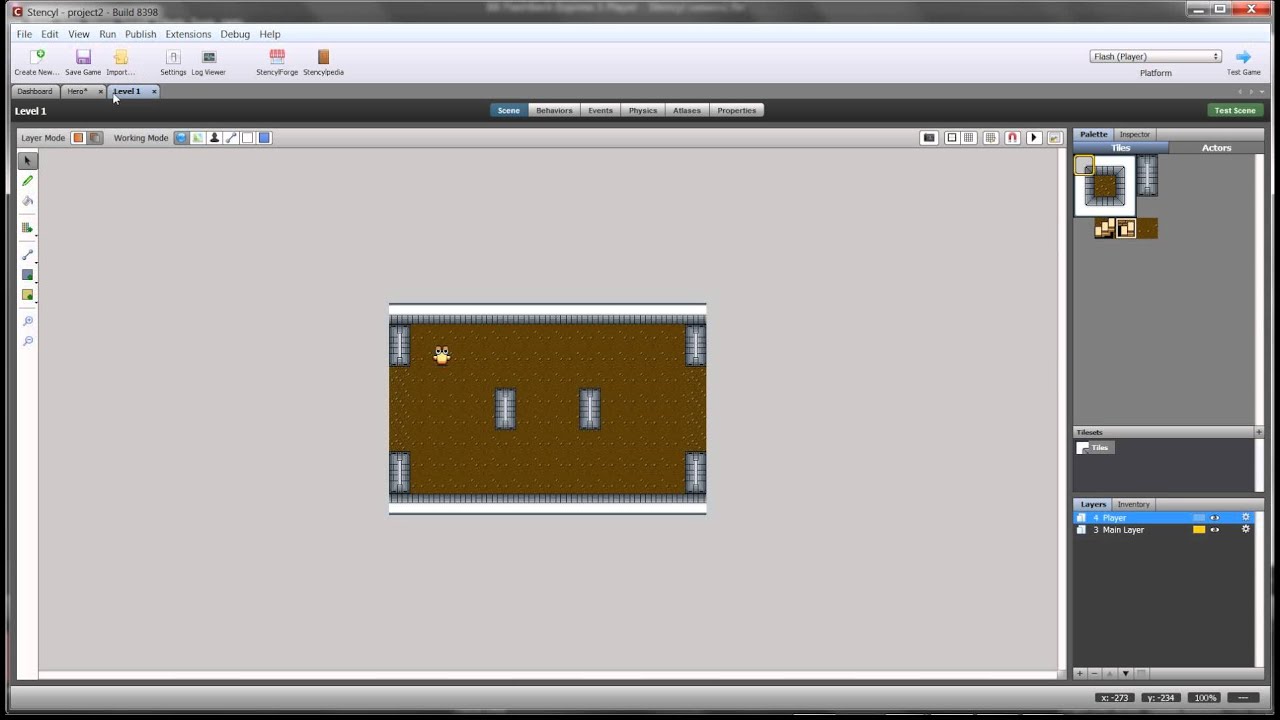 stencyl platformer