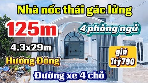 Đất Cần Giuộc Giá Rẻ| Ngà cấp 4 nốc thái gác lửng 4 phòng ngủ khu dân đông.