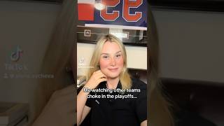 Watching other teams choke. Then I remember… Leafs fan