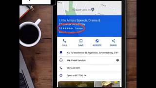 How to Google Review I Little Actors Speech, Drama & Etiquette Academy screenshot 4
