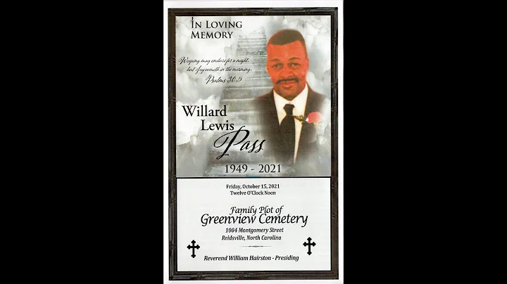 Willard Lewis Pass.