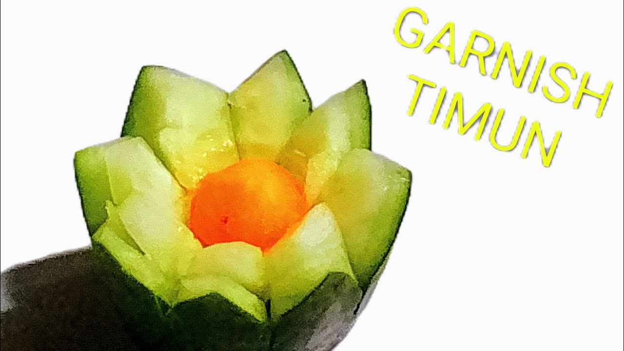 Kreasi Garnis Tumpeng Dari Timun @IB_Channel