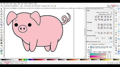 Creating an SVG from coloring pages with Inkscape