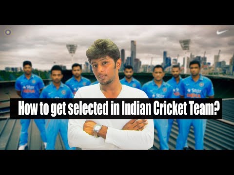 This video is about the various process a person gotta undergo before getting selected to indian cricket team. it will show real step by of ...