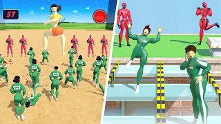 Red Light Challenge 🔴🦑🔵 All Levels Walkthrough Mobile Gameplay iOS,Android Game Update Pro Max Level screenshot 5