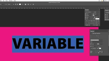 Adobe Photoshop CC 2018 Variable Font