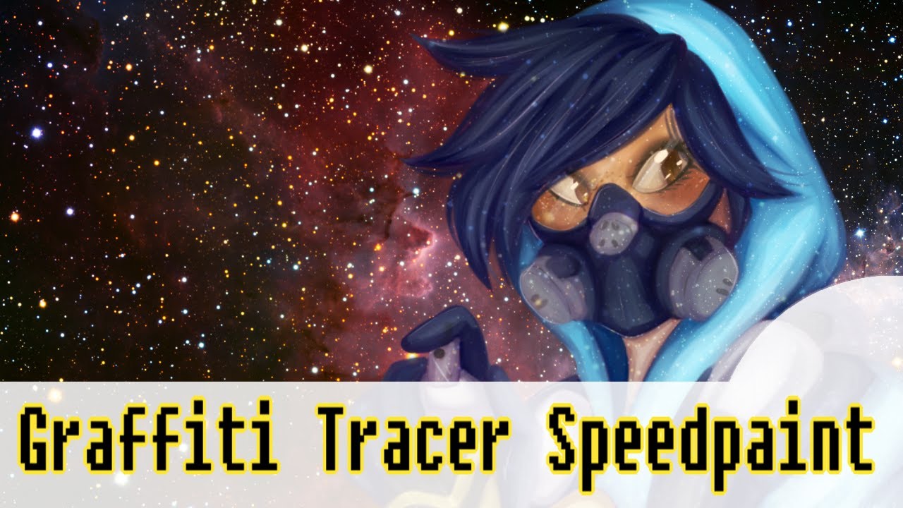 .Graffiti Tracer Speedpaint. | Overwatch 