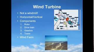 Wind Energy Oral Presentation
