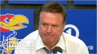 Bill Self, Bruce Weber react to brawl between Kansas and Kansas State | College Basketball on ESPN