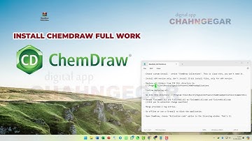 Install ChemDraw Professional Suite 23 Full Work - create chemical and biological drawings