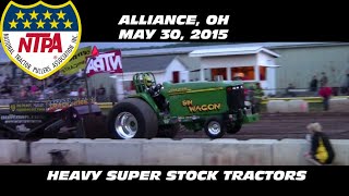 5/30/15 NTPA R2 Alliance, OH Heavy Super Stock Tractors