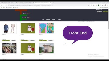 Clothing store eCommerce System|Online eCommerce System|Free eCommerce System in PHP MySQL