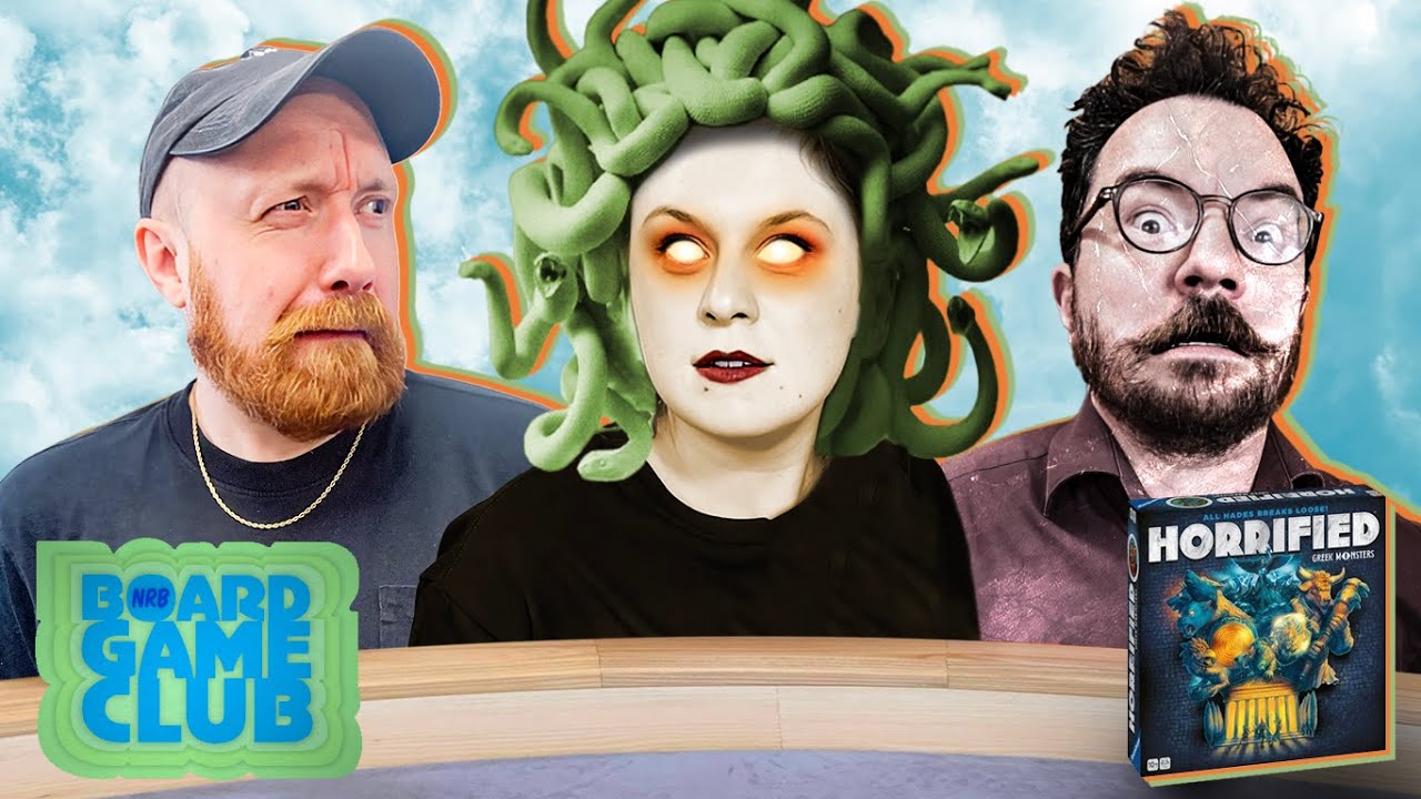 Let's Play HORRIFIED: GREEK MONSTERS | Board Game Club